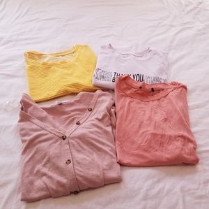 Bundle of tops for juniors